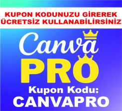 Ücretsiz Canva PRO - 1 ay